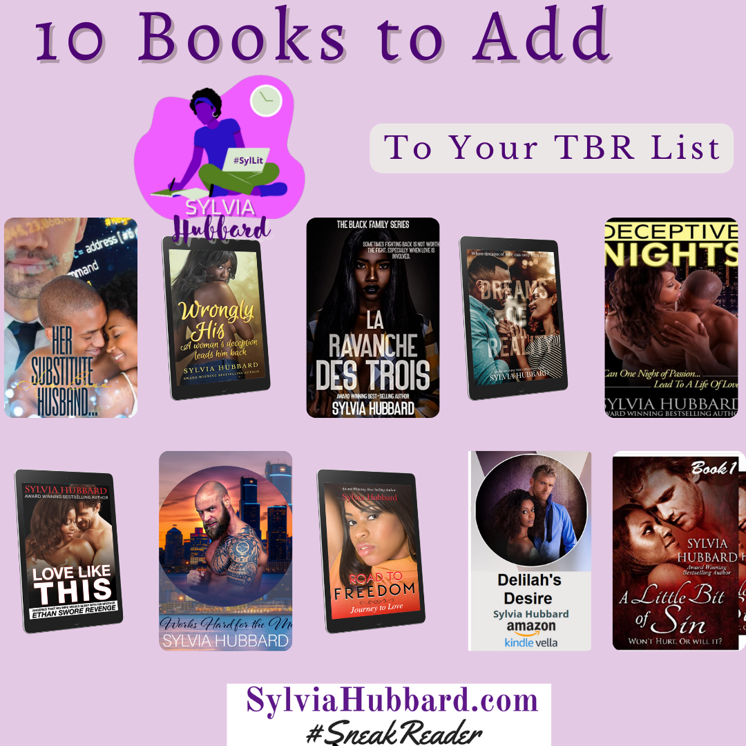 10 Books To Add to Your TBR List from The Literary World of Sylvia ...